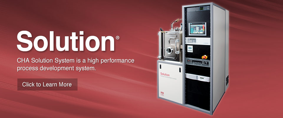 CHA's Solution System is a high performance Process Development System.